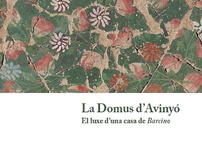 Fragment portada 'La Domus d’Avinyó. El luxe d’una casa de Barcino'