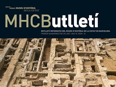 Fragment portada 'Butlletí MHCB número 10'