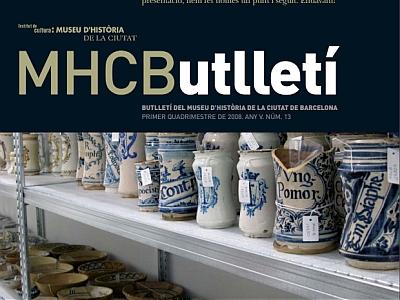 Fragment portada 'Butlletí MHCB número 13'