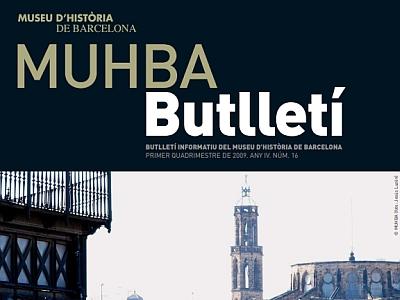 Fragment portada 'Butlletí MUHBA número 16'
