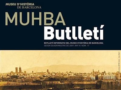 Fragment portada 'Butlletí MUHBA número 17'