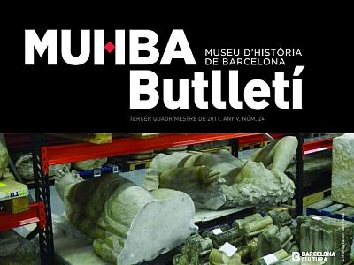 Fragment portada 'Butlletí MUHBA número 24'
