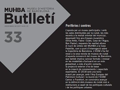Fragment portada 'Butlletí MUHBA número 33'
