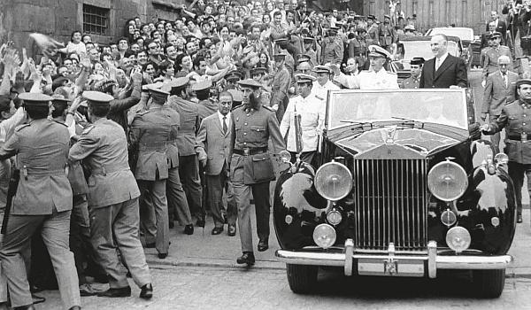 El cap d’Estat Francisco Franco visita Barcelona, 18-06-1970. AFB, Pérez de Rozas