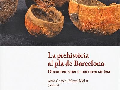 Fragment portada 'La prehistòria al pla de Barcelona. Documents per a una nova síntesi'