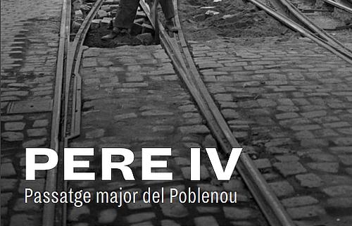 Fragment portada 'Pere IV. Passatge major del Poblenou'
