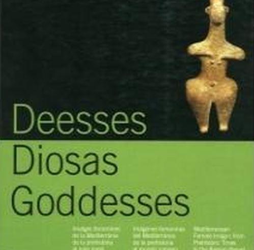Fragment portada 'Deesses. Imatges femenines de la Mediterrània de la prehistòria al món romà'