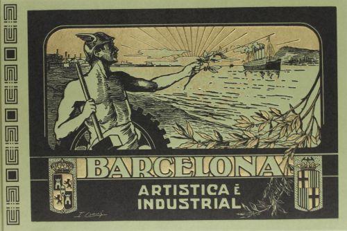 Portada 'Barcelona artística e industrial'