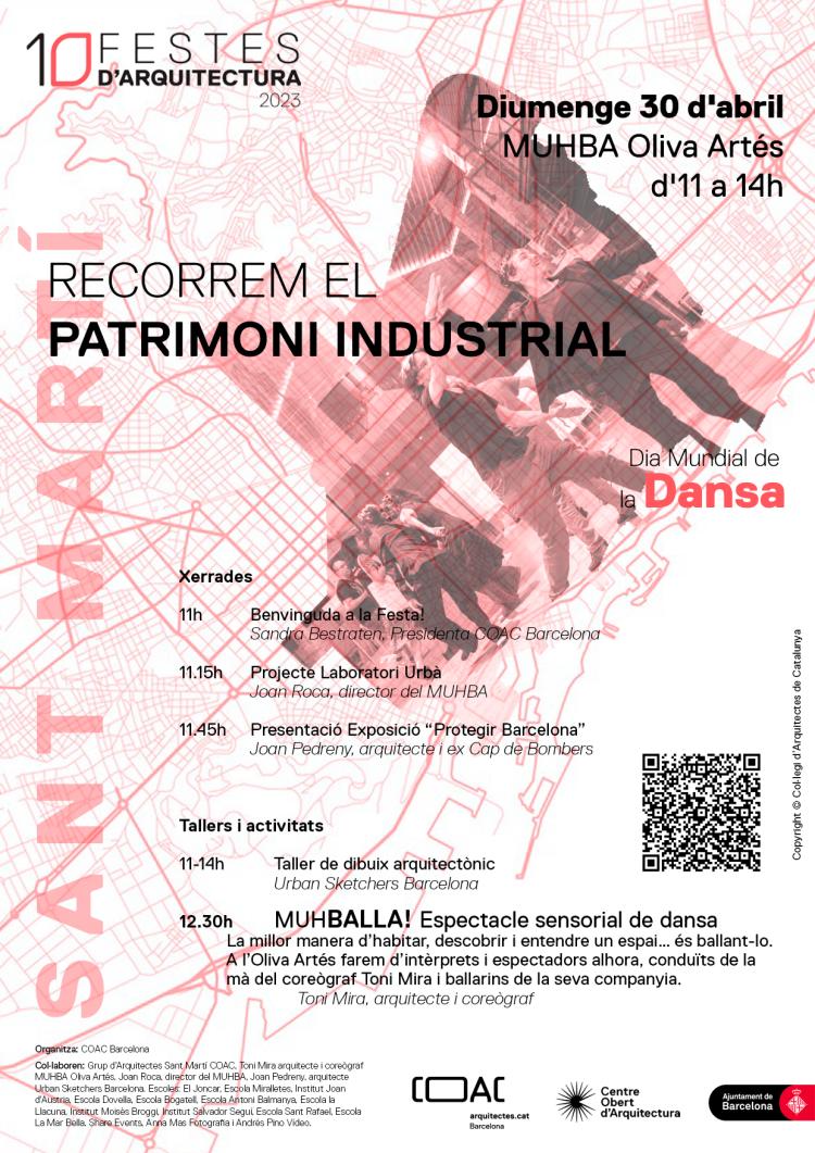 Festes d’Arquitectura 2023. Sant Martí: Recorrem El Patrimoni Industrial 