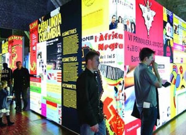 Exposició 'Barcelona connectada, ciutadans transnacionals'. © MUHBA (autor: Pere Vivas)