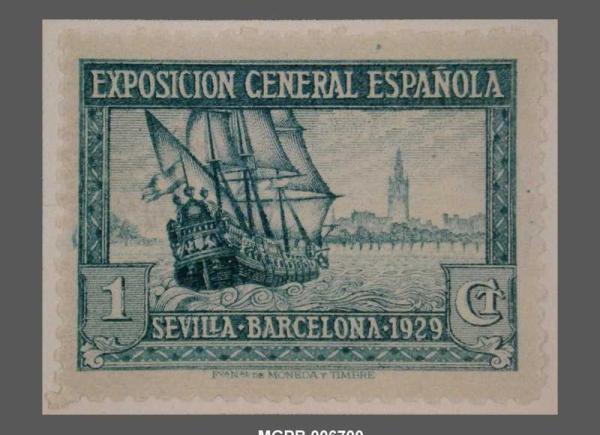 Segell de l'Exposició de Barcelona de 1929