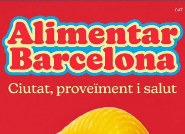 Fragment portada llibret 'Alimentar Barcelona. Ciutat, proveïment i salut'