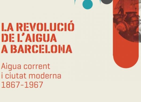 Fragment portada 'La revolució de l'aigua a Barcelona. Aigua corrent i ciutat moderna (1867-1967)'