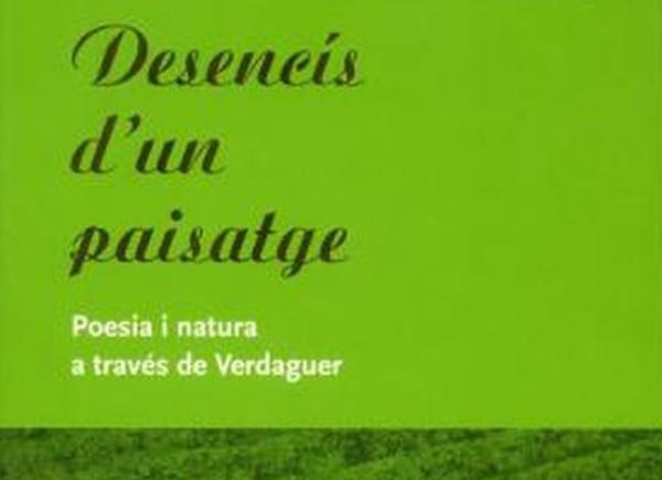 Fragment portada 'Desencís d'un paisatge. Poesia i natura a través de Verdaguer'