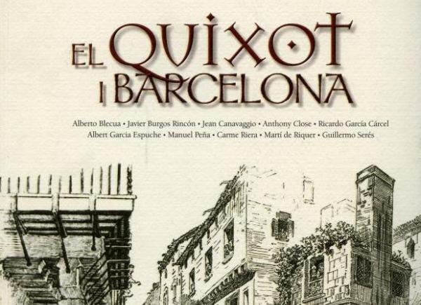 Fragment portada 'El Quixot i Barcelona'