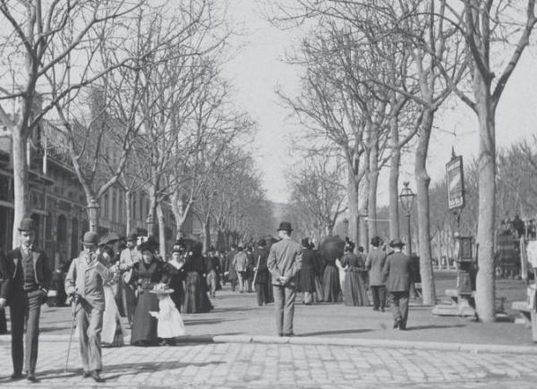 Joan Martí, passeig de Gràcia, 1870-1879, (AFB)