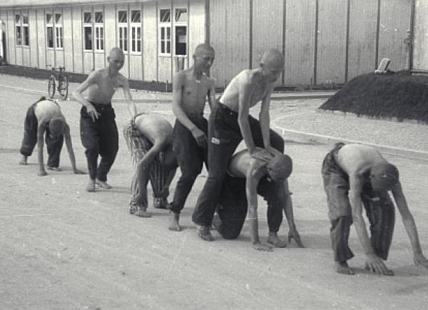 Presoners al camp de concentració de Mauthausen