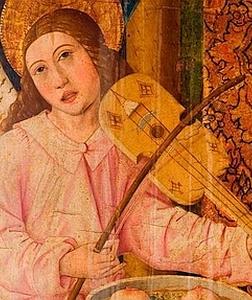 Detall del retaule de Santa Àgata del Maestro de Osma, final segle XV. Jordi Puig ©MUHBA