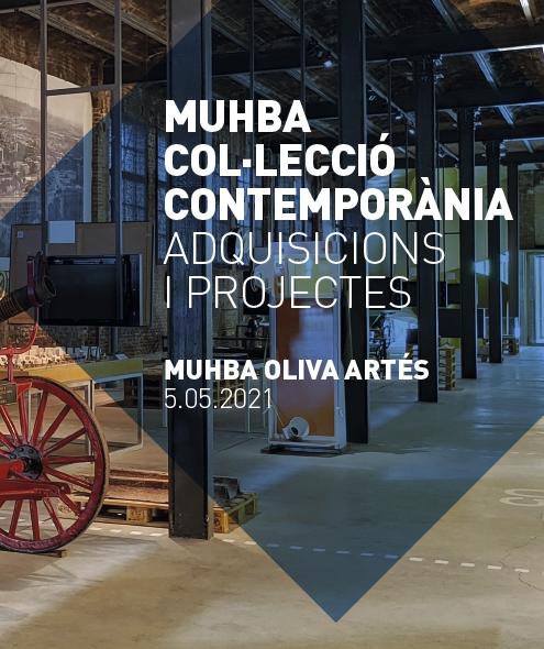 Cartell 'MUHBA Col·lecció contemporània. Adquisicions i projectes'