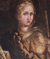 Imatge del retrat de Santa Eulàlia