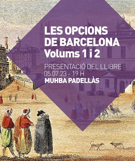 Presentació llibre 'Les opcions de Barcelona'. Volums 1 i 2