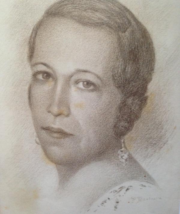 Retrat Aurora Bertrana
