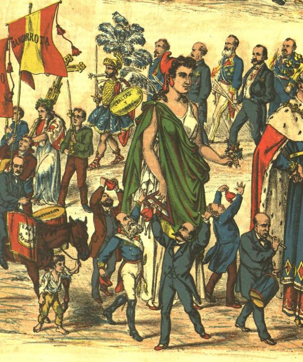 Revista la flaca, detall processó del corpus