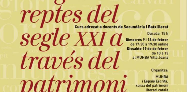 Els grans reptes del segle XXI a través del patrimoni literari català