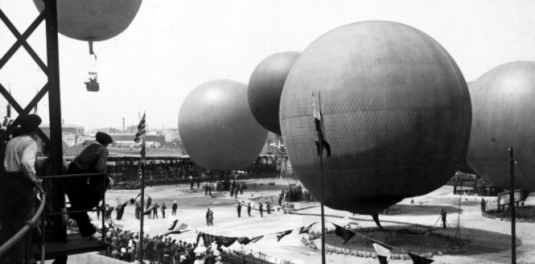 Concurs de globus, Frederic Ballell, 1908. AFB