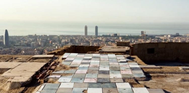 Vista de Barcelona des de l'espai arqueològic de MUHBA Turó de la Rovira ©Teresa Macià