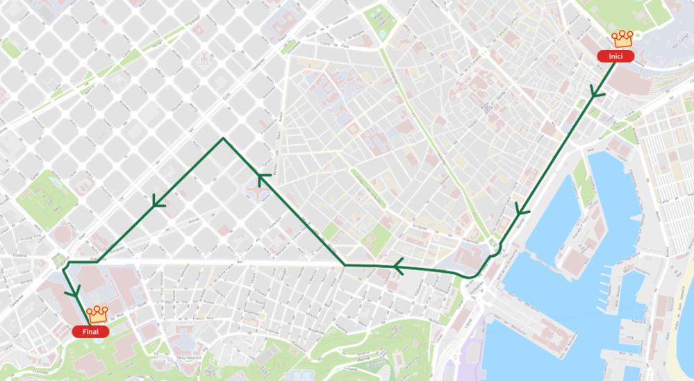 Recorregut Cavalcada