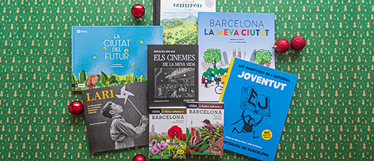 Libros de Barcelona editados y coeditados por el Ayuntamiento de Barcelona.