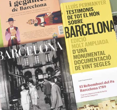 Llibres de Barcelona editats i coeditats per l´Ajuntament de Barcelona.