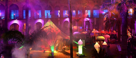 Royal camp in the oasis of Nou Barris