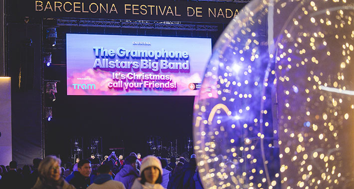 Image from the show The gramaphone all stars Big Band