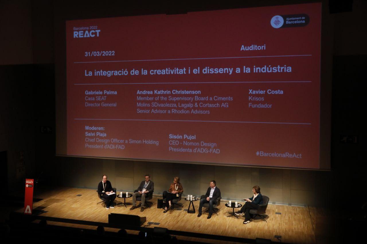 Barcelona REACT 2022 - La integració de la creativitat i el disseny a la indústria 07
