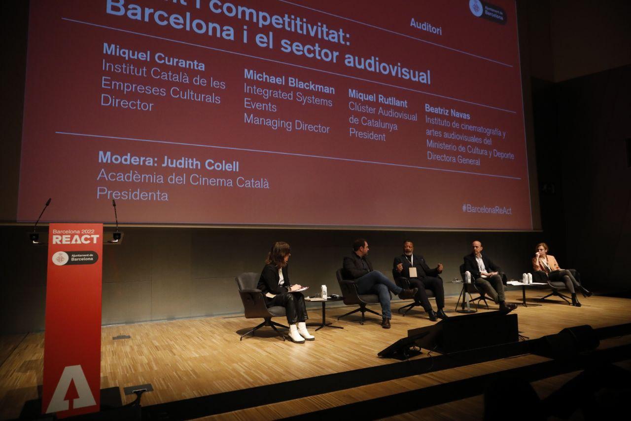 Barcelona REACT 2022 - Talent i competitivitat: Barcelona i el sector audiovisual 02