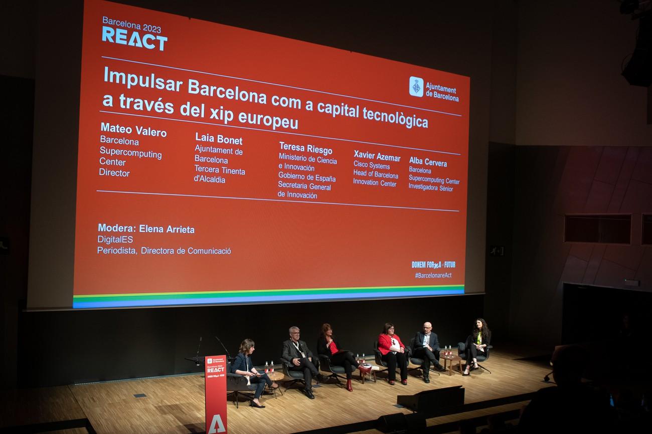 Impulsar Barcelona com a capital tecnològica a través del xip europeu