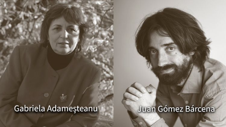 Gabriela Adameșteanu i Juan Gómez Bárcena