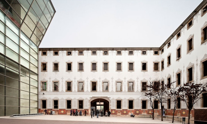 Vista del pati del cccb 