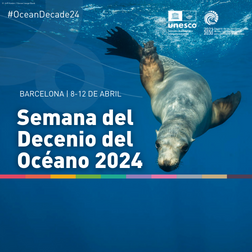 Banner con el texto: Semana del Decenio del Océano 2024
