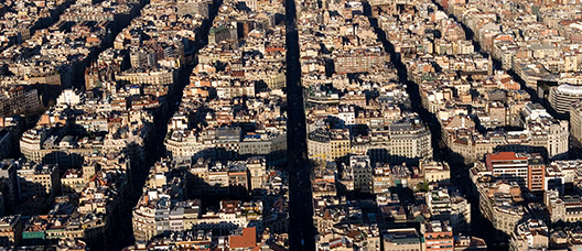  Panoramic view of L'Eixample