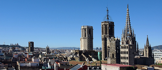 Belltowers of the Cathedral of Barcelona
