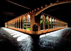 El claustro del Monasterio de Pedralbes