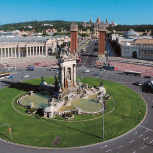 La plaza de España