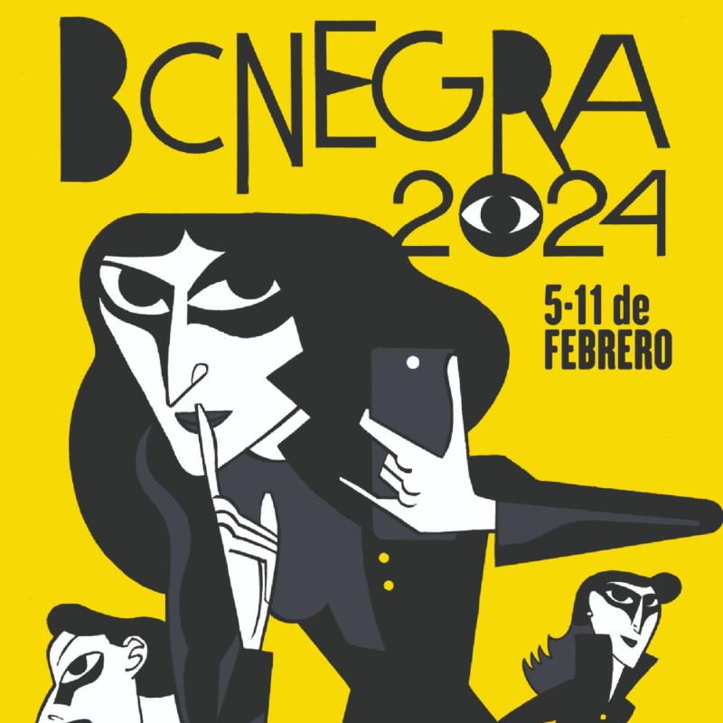 BCNegra 2024 amb Rosa Ribas i Carlos Zanón
