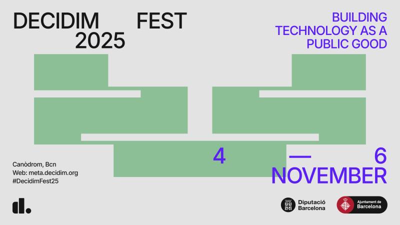 Arriba el Decidim Fest '25!
